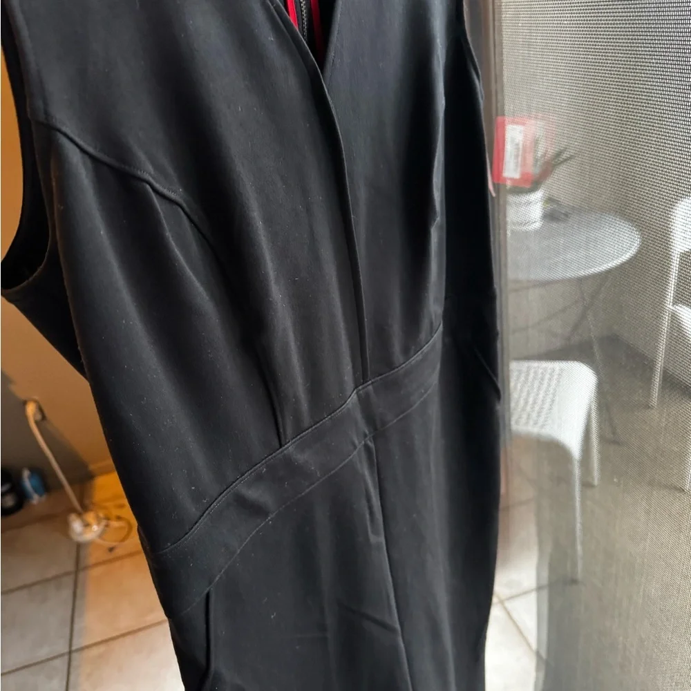 NWT SPANX Black V-Neck Jumpsuit - Picture 7 of 8